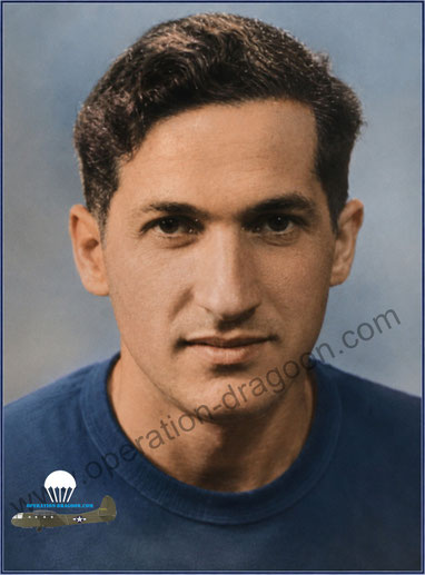 Jean BORGOGNO, photo restaurée et colorisée IA d'après la photo d 'époque des archives ANACR haut Var.
