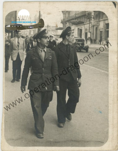 Raoul UGOLINI à Marseille lors de sa démobilisation 1945