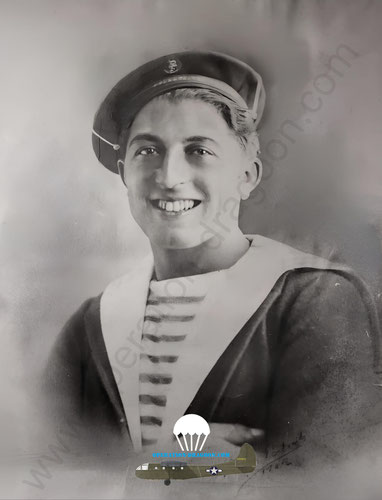 Alfred GIUSIANO lors de son engagement dans la marine Nationale à Toulon, 1942