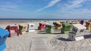 Strand Langeoog - ostfriesische Inseln- Nordsee Inseln - Wattenmeer
