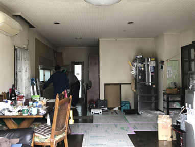 キッチン解体