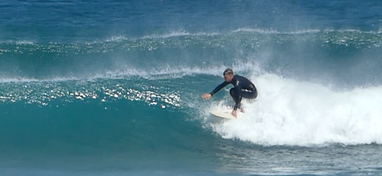 correct surfing stance Justin West surf coaching