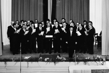 Festkonzert im Kurhauses – 120 Jahr MGV Bad Ischl – 1965 (Chronikbild MGV)