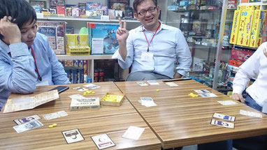 テーブルゲームの様子