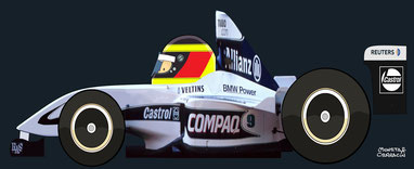 Ralf Schumacher by Muneta & Cerracín