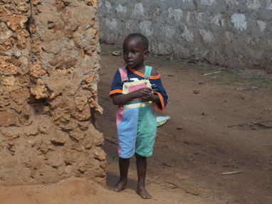 Patrick, the deaf boy, one of my new friends...