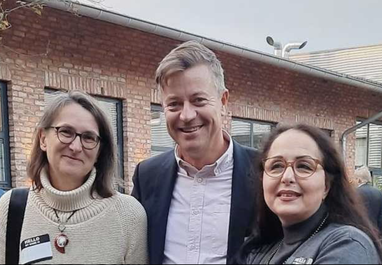 Andrea Nunne, Arne Platzbecker, Zohra Mojadeddi