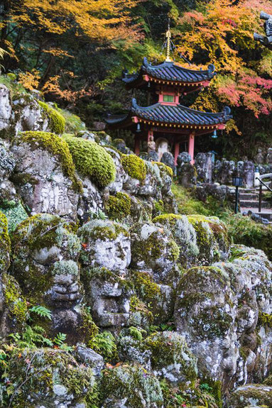 嵐山愛宕念仏寺の紅葉