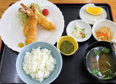 久楽,ひたちなか市,那珂湊,魚,メニュー,海鮮料理,海老フライ,定食