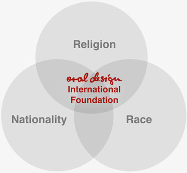 There is no discrimination of race, national origin, or religion at "oral design"or its foundation.