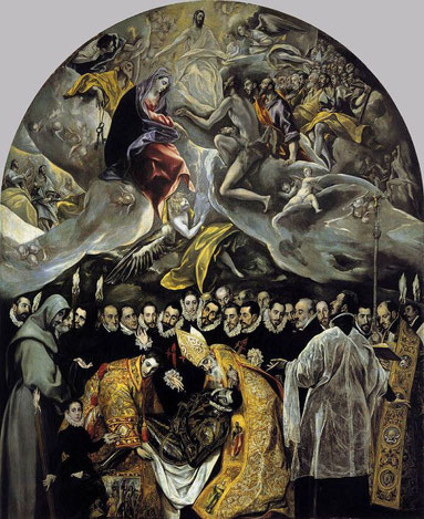 Погребение графа Оргаса - самые известные картины в мире