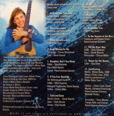 CD : INSIDE COVER