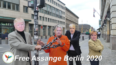 Free Assange Berlin 2020