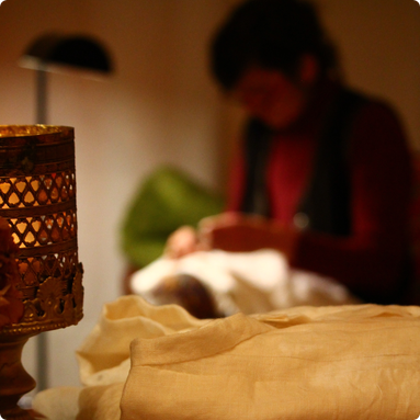 handbestickt, leinen, feewerk