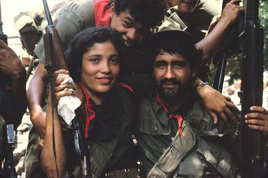 Sandinistfronten FSLN ved indtagelse af hovedstaden Managua i 1979