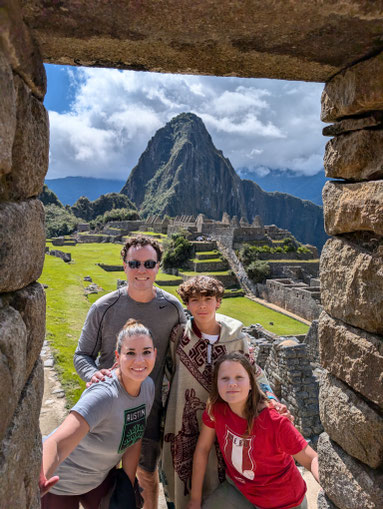 Dr. Wingrove and family in Austin, TX