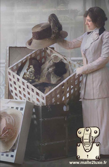 malle a chapeau Louis Vuitton
