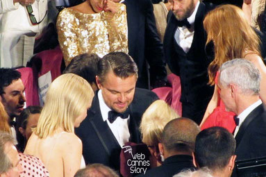 Leonardo Di Caprio lors de la projection de "GATSBY LE MAGNIFIQUE" de Baz LUHRMANN - Festival de Cannes 2013 - Photo © Raymond HAIK