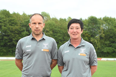 das Trainerteam: Michael Kölbl und Sandra Klause