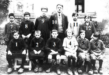 Charras 16 - photo de classe année 1927