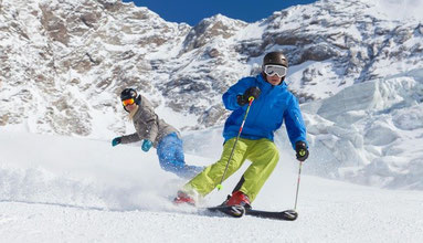 Ski- und Snowboarden im schneesicheren Saastal