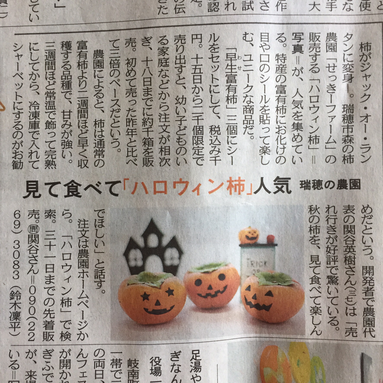 ハロウィン柿の通販