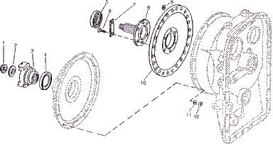 Transmission Rear Cover section