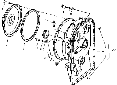 TORQUE CONVERTER HOUSING AND COVER