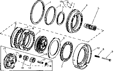 Transmission Reverse Clutch and Planetary