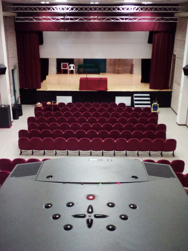 la sala teatro Cormorano 