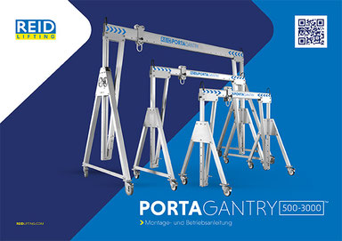 REID Lifting Porta Gantry 500-3000 Montage- und Betriebsanleitung