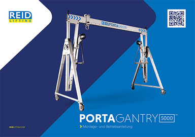 REID Lifting Porta Gantry 5000 Betriebsanleitung