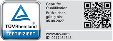 TÜV-Zertifizierung Christian Zeiler