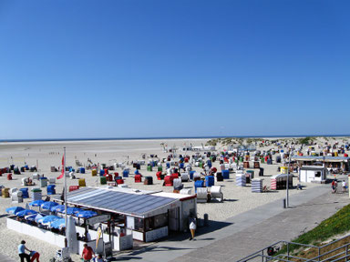 Strand auf Borkum