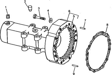 Axle Housing & Planetary Ring Gear