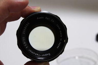 アサヒペンタックス スーパータクマー55mmF1.8 (1965-1971年 アサヒペンタックス スーパータクマー55mmF1.8 (1965-1971年