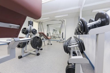 Fitnessraum Training