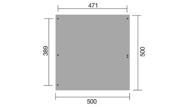Grundriss Carport