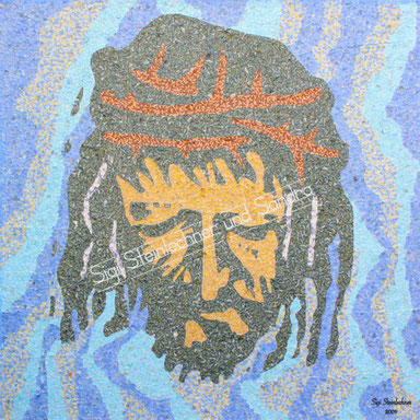 05 “Der Glaube“ 100x100 cm 