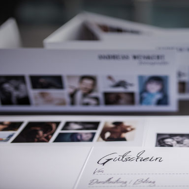 Gutschein als Geschenkidee für ein Fotoshooting
