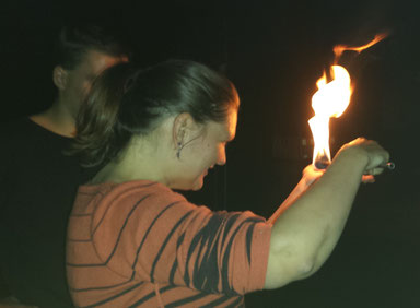Feuerworkshop, Pyrometheus, Mitmachaktion, Event, Feuer, Flammen, Recklinghausen, Ruhrgebiet