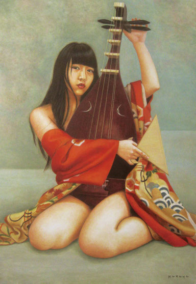 《心の向くまま》油彩 P50