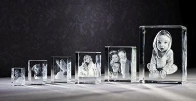 3D-Fotos im Glas von 3DyourBody