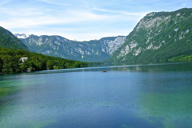 9 Places to see in Slovenia - Lake Bohinj