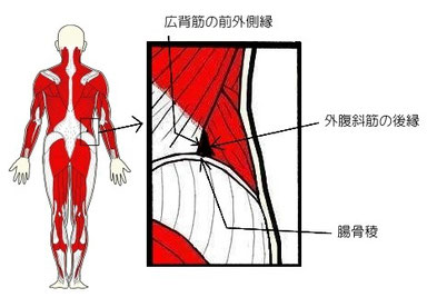 腰痛の男性