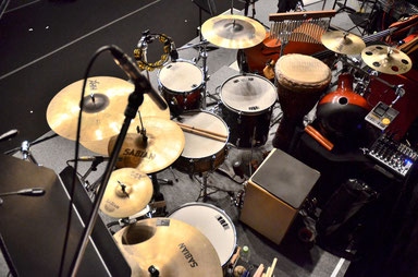 2015.4.11 臼澤みさき&Rico Honey Comb World season.2 Drums&Percussion set