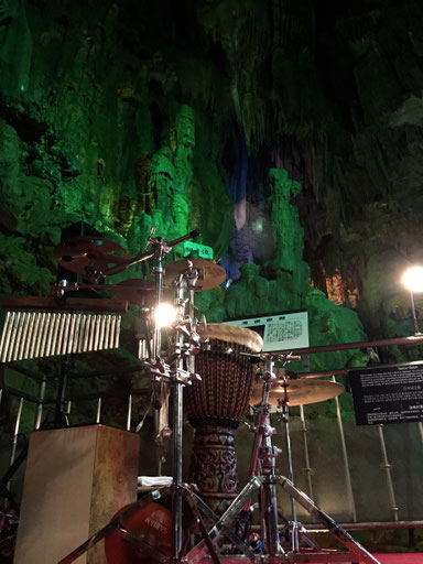 2014.12.6 Sonido del Viento LIVE Percussion set