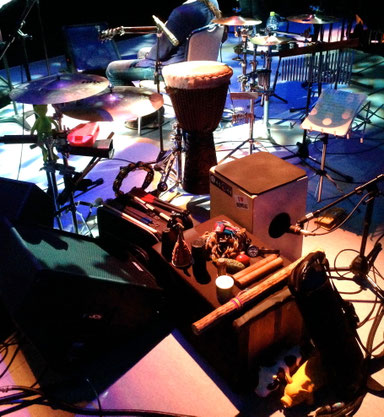 2014.7.12 谷本賢一郎コンサート Percussion set