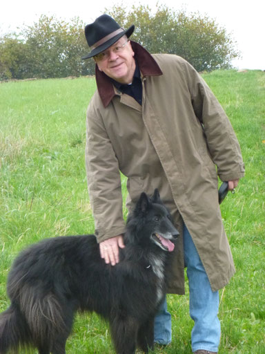 Wolfdietrich Elss mit Joshi