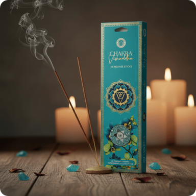 Encen Vishuddha menthe poivrée & eucalyptus chakra gorge 